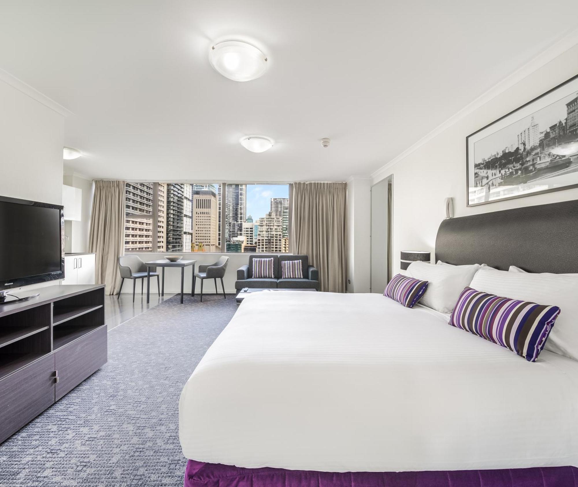 Oaks Sydney Hyde Park Suites Exterior foto