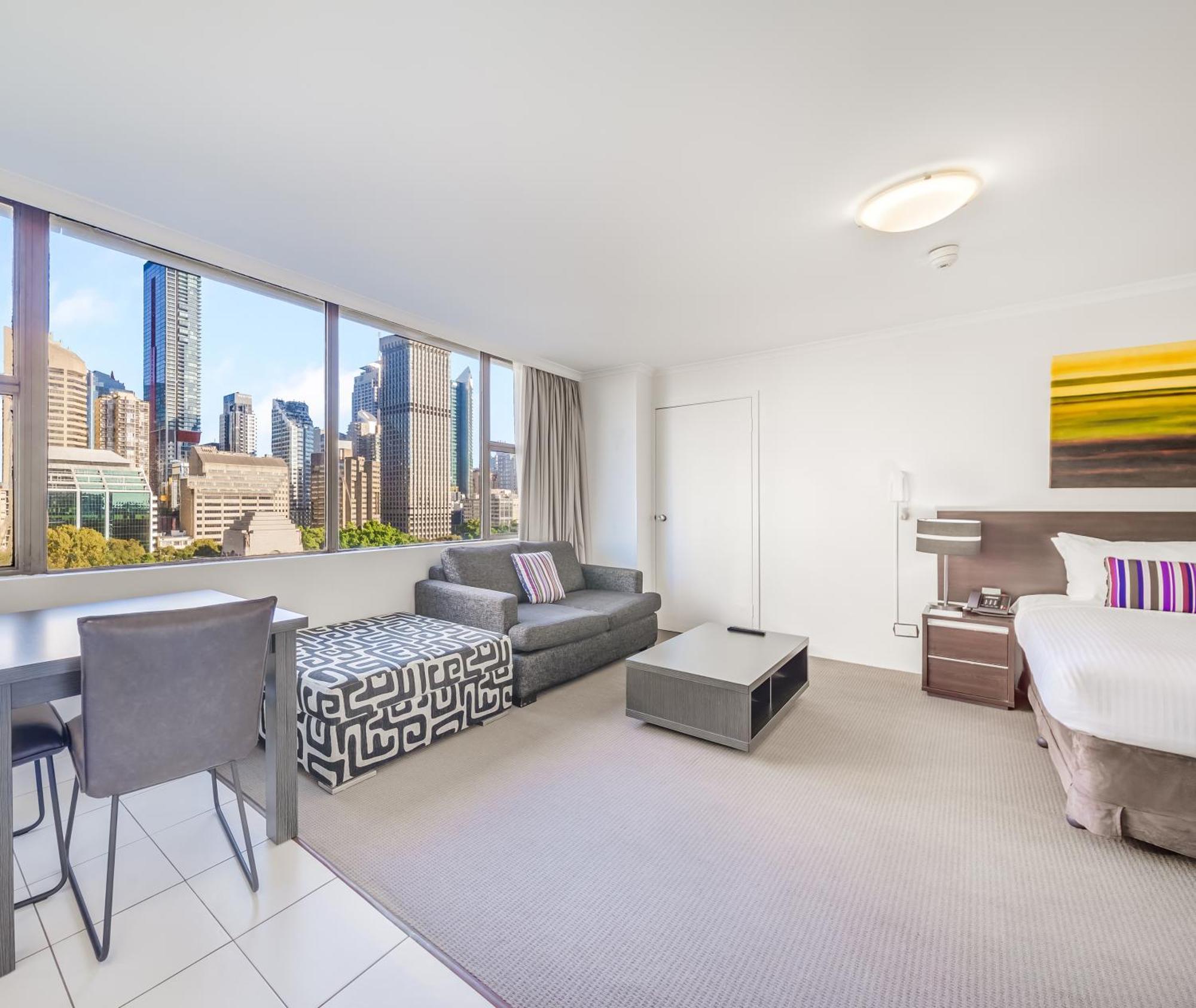 Oaks Sydney Hyde Park Suites Exterior foto