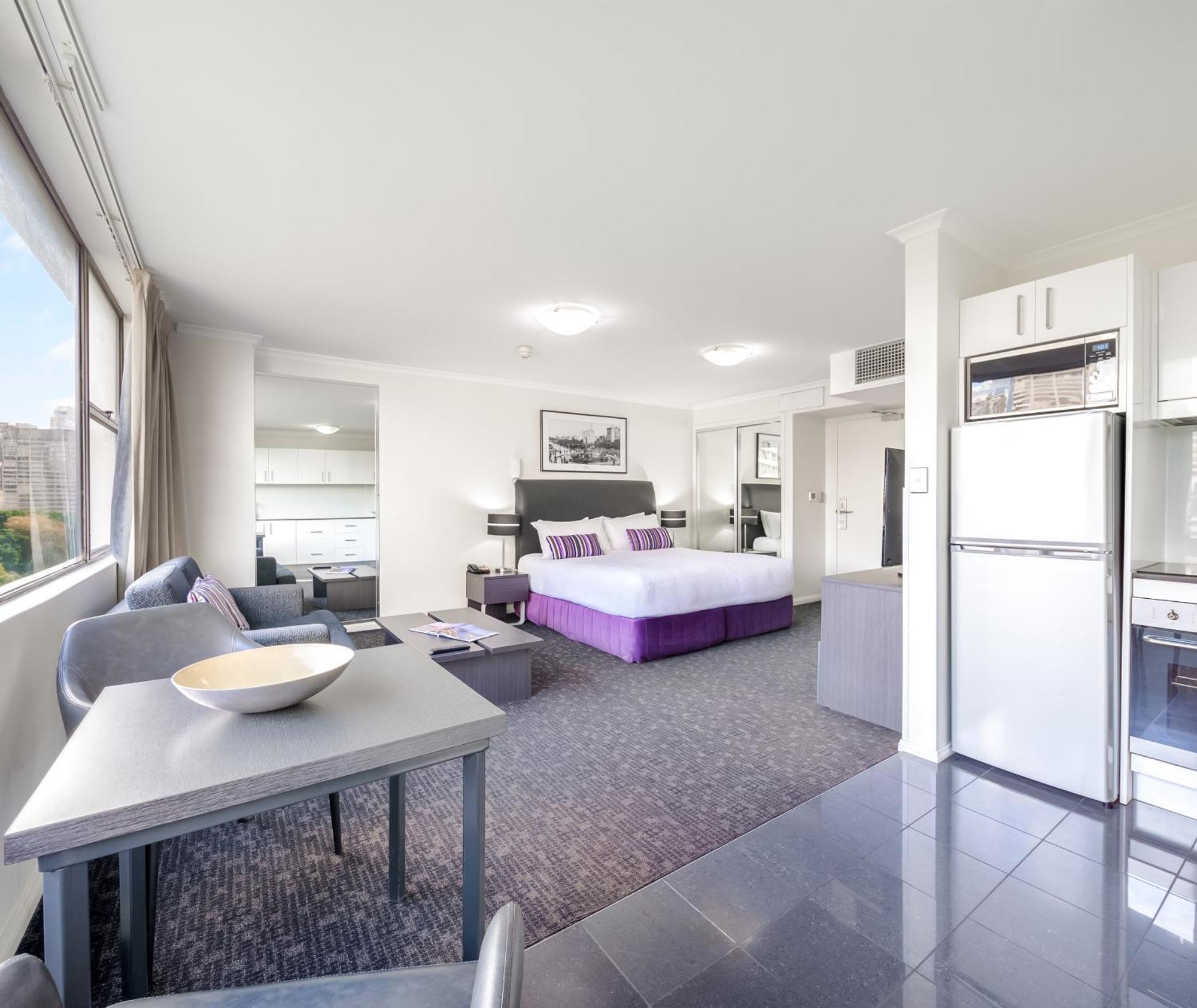 Oaks Sydney Hyde Park Suites Exterior foto
